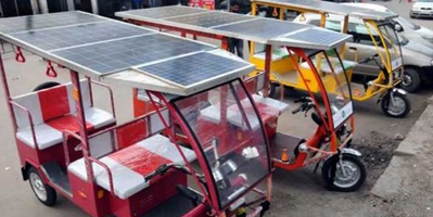 Solar E-Rickshaw